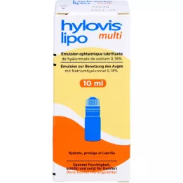 HYLOVIS lipo multi colírio, 10 ml