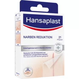 HANSAPLAST Emplastros para o tratamento de cicatrizes, 21 unid