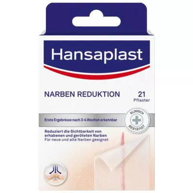 HANSAPLAST Emplastros para o tratamento de cicatrizes, 21 unid