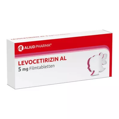 LEVOCETIRIZIN AL Comprimidos revestidos por película de 5 mg, 20 unidades