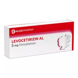 LEVOCETIRIZIN AL Comprimidos revestidos por película de 5 mg, 100 unidades