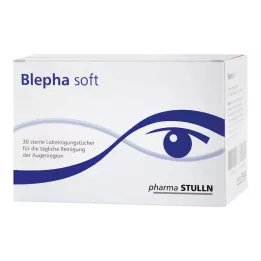 BLEPHA SOFT Lenços de papel para limpeza das pálpebras, 30 unidades