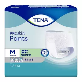 TENA PANTS Calças descartáveis super M, 12 unidades