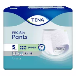 TENA PANTS Calças descartáveis super S, 12 unidades