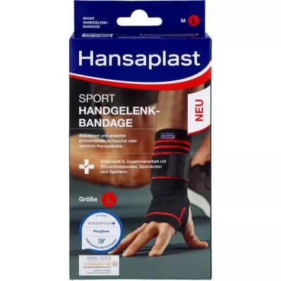 HANSAPLAST Suporte de pulso desportivo tamanho L, 1 peça