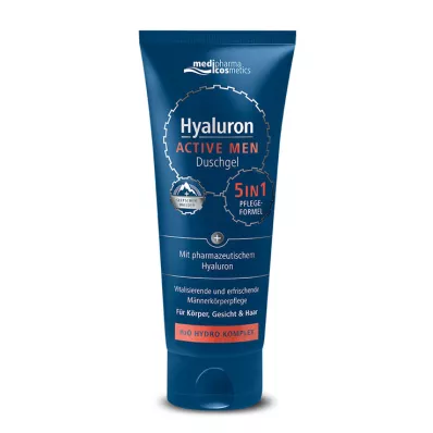 HYALURON ACTIVE MEN Gel de duche, 200 ml