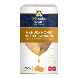 MANUKA HEALTH MGO 400+ Lollipops gengibre-limão, 100 g