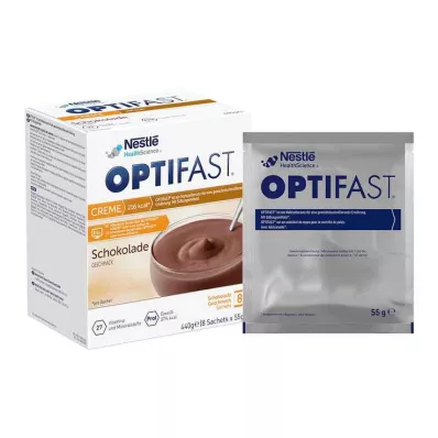 Optifast Creme Chocolate em Pó, 8X55 g Optifast Creme Chocolate em Pó, 8X55 g