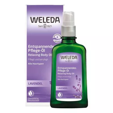 WELEDA Óleo de cuidado relaxante de lavanda, 100 ml WELEDA Óleo de cuidado relaxante de lavanda, 100 ml