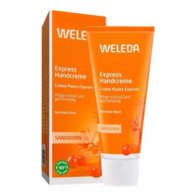 WELEDA Creme de mãos expresso de espinheiro marítimo, 50 ml