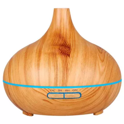 AROMA DIFFUSER Design em madeira com LED, 1 peça AROMA DIFFUSER Design em madeira com LED, 1 peça