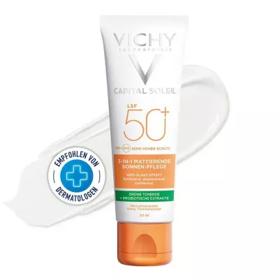 VICHY CAPITAL Creme de proteção solar Soleil matt.LSF 50+, 50 ml