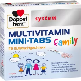 DOPPELHERZ Sistema familiar Multivitamin Mini-Tabs, 20 unidades