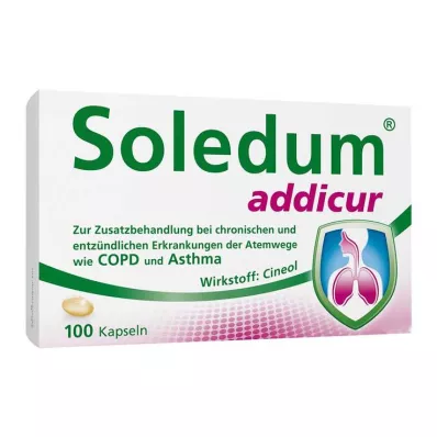 Soledum addicur 200 mg cápsulas moles gastrorresistentes, 100 unidades Soledum addicur 200 mg cápsulas moles gastrorresistentes, 100 unidades