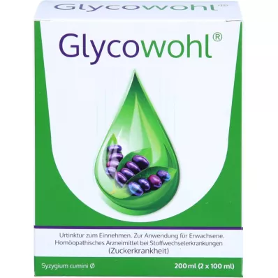 GLYCOWOHL Gotas orais, 2X100 ml
