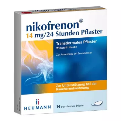 nikofrenona 14 mg/adesivo de 24 horas, 14 unidades nikofrenona 14 mg/adesivo de 24 horas, 14 unidades