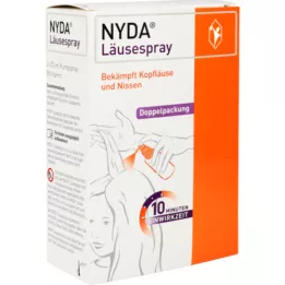NYDA Spray para piolhos, 2X50 ml