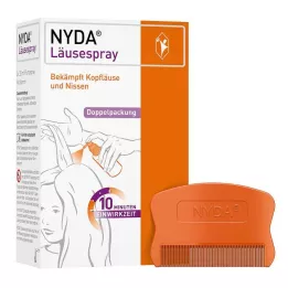NYDA Spray para piolhos, 2X50 ml