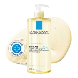 ROCHE-POSAY Óleo de banho e duche Lipikar AP+, 750 ml