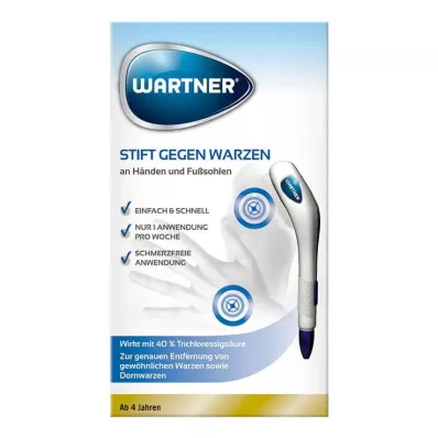 Caneta Wartner contra verrugas 2.0, 1 un Caneta Wartner contra verrugas 2.0, 1 un