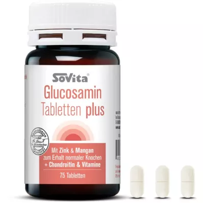 SOVITA Comprimidos de glucosamina plus, 75 unid