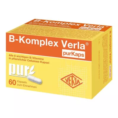B-KOMPLEX Verla purKaps, 60 Cápsulas