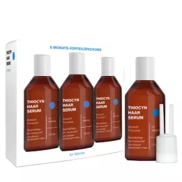THIOCYN Sérum capilar para homem, embalagem de vantagens para 6 meses, 3X150 ml