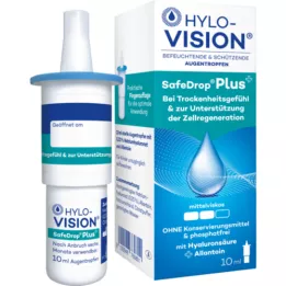 HYLO-VISION Colírio SafeDrop Plus, 10 ml