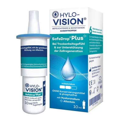 HYLO-VISION Colírio SafeDrop Plus, 10 ml