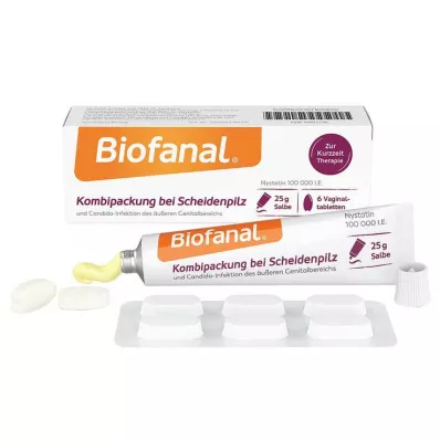 Pacote combinado Biofanal® para candidíase vaginal, 1 p