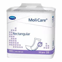 MOLICARE retangular 4 gotas 20x60 cm, 50 pcs