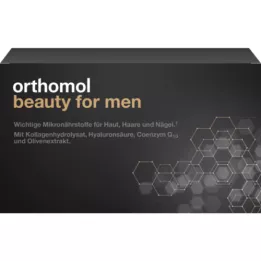 ORTHOMOL Ampolas de bebida beauty for Men, 30 pcs