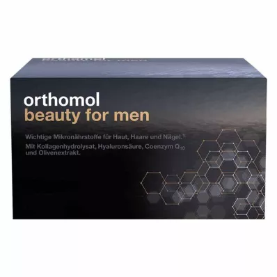 ORTHOMOL Ampolas de bebida beauty for Men, 30 pcs ORTHOMOL Ampolas de bebida beauty for Men, 30 pcs
