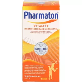 PHARMATON Vitality comprimidos revestidos por película, 100 unidades