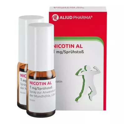NICOTIN AL Spray de 1 mg/aplicação, 2 unidades NICOTIN AL Spray de 1 mg/aplicação, 2 unidades