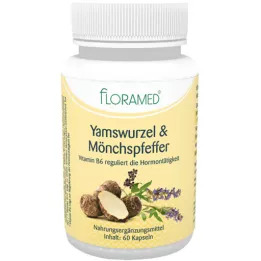 YAMSWURZEL &amp; MÖNCHSPFEFFER Floramed Capsules, 60 Cápsulas