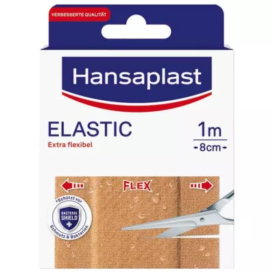 HANSAPLAST Pensos elásticos 8 cmx1 m, 1 pc HANSAPLAST Pensos elásticos 8 cmx1 m, 1 pc