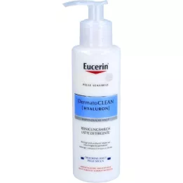 EUCERIN DermatoCLEAN Leite de Limpeza Hialurónico, 200 ml