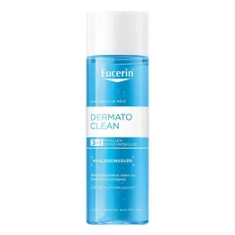 EUCERIN DermatoCLEAN Hyal.Miz.fluido de limpeza 3 em 1, 200 ml