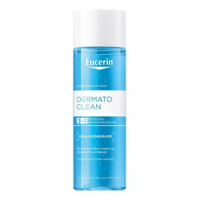 Eucerin Dermatoclean Hyal.Miz.fluido de limpeza 3 em 1, 200 ml