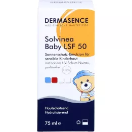 DERMASENCE Solvinea Creme para Bebés LSF 50, 75 ml