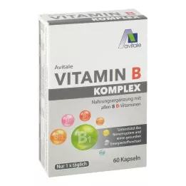 VITAMIN B KOMPLEX Cápsulas, 60 Cápsulas