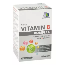 VITAMIN B KOMPLEX Cápsulas, 120 Cápsulas