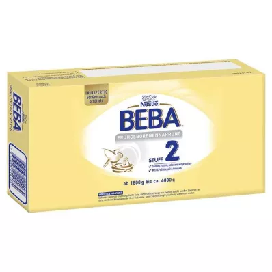 NESTLE BEBA Fórmula para bebés prematuros fase 2 líquida, 32 x 90 ml