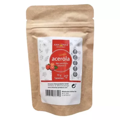 ACEROLA VITAMIN C sem adição de açúcar Pastilhas, 70 g ACEROLA VITAMIN C sem adição de açúcar Pastilhas, 70 g
