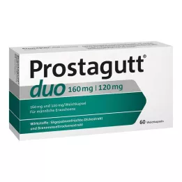 PROSTAGUTT duo 160 mg/120 mg cápsulas moles, 60 unid
