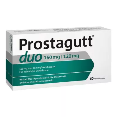 Prostagutt duo 160 mg/120 mg cápsulas moles, 60 unidades Prostagutt duo 160 mg/120 mg cápsulas moles, 60 unidades