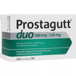 PROSTAGUTT duo 160 mg/120 mg cápsulas moles 120 unid., 120 unid