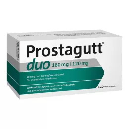 PROSTAGUTT duo 160 mg/120 mg cápsulas moles 120 unid., 120 unid