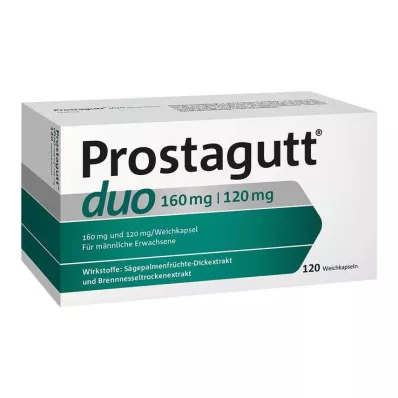 PROSTAGUTT duo 160 mg/120 mg cápsulas moles 120 unid., 120 unid PROSTAGUTT duo 160 mg/120 mg cápsulas moles 120 unid., 120 unid